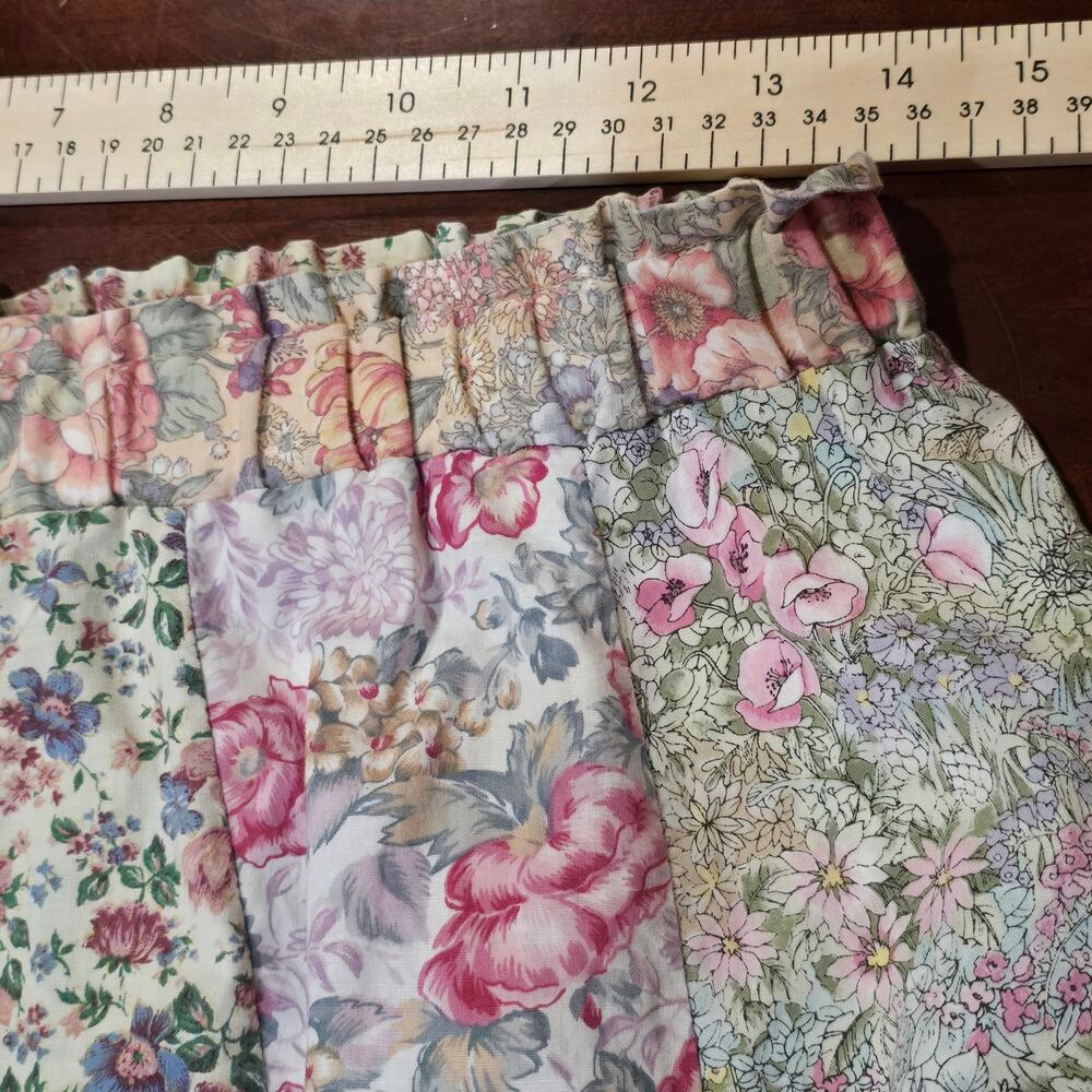 Patchwork Floral Maxi Skirt┃Handmade┃Bohemian, Fairycore, Cottagecore, Artsy - Picture 4 of 7
